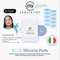 My Lamination� (Silicone Lash BLUE (������ L) - ����� ����������� ������� ��� ������� ������